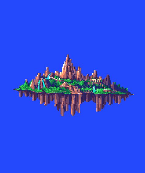 Angel Island, Sonic 3 & Knuckles. Sonic Nintendo, Sonic Reference, Pixel Art Wallpaper, Gif Pixel, Angel Island, Video Game Images, Sky Island, Sonic Game, Sonic The Hedgehog 3