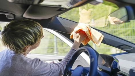 Cleaning Inside Of Car, Clean Car Windshield, Clean Windshield, Cleaning Schedules, Windshield Cleaner, 2014 Chevrolet Silverado 1500, Automotive Detailing, Vegan French, New Car Smell