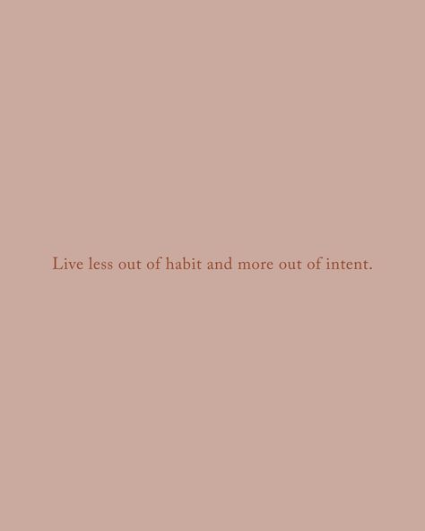 Habits can often lead to autopilot living, where days blur together without meaning. Start living intentionally instead - Set clear goals, be present, and make each moment count. Start today by identifying areas where you can live with more intention. Remember, it's not about perfection, but progress. Small, deliberate changes can lead to a more fulfilling and meaningful life. ✨ #IntentionalLiving #MindfulLiving #PurposefulLife #PersonalGrowth #WellnessJourney #HolisticLiving #Min... Living Intentionally, Live With Purpose, Live Now, Meaningful Life, Holistic Living, Start Living, Intentional Living, Start Today, Be Present