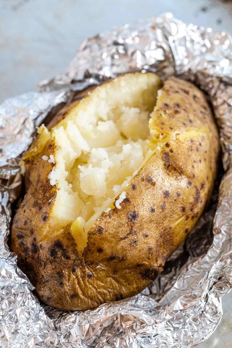 Baked Potato In The Oven With Foil, Recipe For Baked Potatoes In Oven, Baking Potatoes In Oven With Foil, Baked Potatoes In Oven With Foil, Best Baked Potatoes In The Oven In Foil, Slow Baked Potatoes In The Oven, Oven Baked Potato In Foil, Foil Baked Potatoes Oven, Baked Potatoes In Foil In The Oven