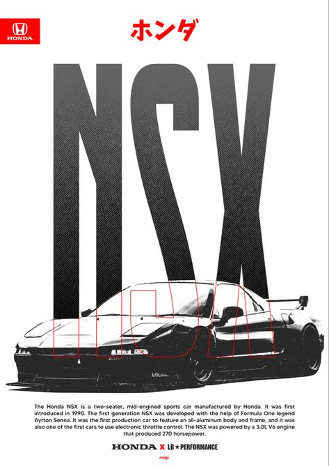 Honda Nsx Wallpapers, Nsx Wallpaper, Ocean Printables, F1 Poster Design, Shadow Of The Colossus, Custom Cars Paint, First Cars, F1 Poster, Best Jdm Cars