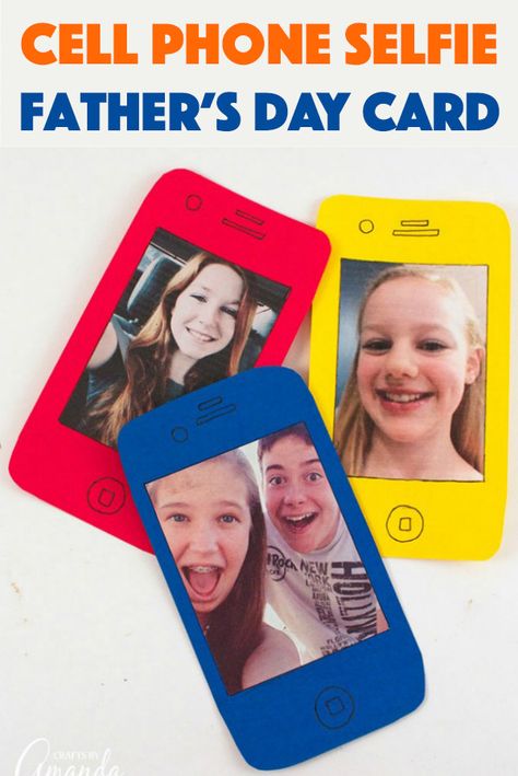 Kids of all ages are carrying cell phones these days and they are the kings and queens of #selfies! Make a card shaped like a phone for a fun cell phone selfie! Unique Kids Crafts, Homemade Gifts For Dad, Galaxy Constellation, Phone Craft, Fathersday Crafts, Phone Selfie, Homemade Fathers Day Gifts, Kings And Queens, Diy Father's Day Gifts