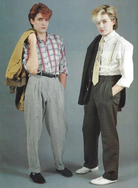 Masc Girl, Steve Jansen, Blitz Kids, David Sylvian, 1980s Music, Masc Fashion, Fashion 80s, Glam And Glitter, 80s Outfit