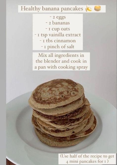 Recipes Healthy Dinner, In My 20s, Oat Pancakes, Dinner Recipes For Family, Makanan Diet, Healthy Food Motivation, Healthy Lifestyle Food, Banana Healthy, Healthy Sweets Recipes