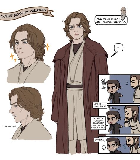 Star Wars Alternate Universe, Jedi Art, Star Wars Anakin, Cartoon As Anime, Star Wars Drawings, Hipster Girls, Star Wars Day, Star Wars Ships, Star Wars Artwork