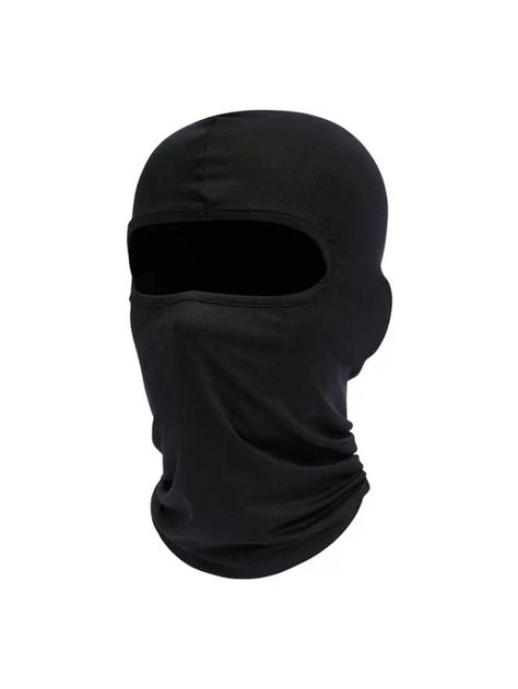 1pc Solid Outdoor Cycling Balaclava CapI discovered amazing products on SHEIN.com, come check them out! Motorcycle Face Mask, Helmet Liner, Cycling Cap, Mens Casual Dress Outfits, Outdoor Cycling, Cycling Accessories, Riding Motorcycle, Ski Mask, Mens Casual Dress