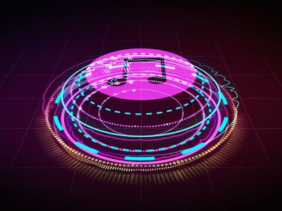 Audio Visualizer by zirconicusso Audio Reactive Visuals, Music Gif, Audio Visualizer, Sound Waves Design, N Logo Design, Spectrum Analyzer, Photoshop Digital Background, Motion Graphics Design, Motion Design Animation