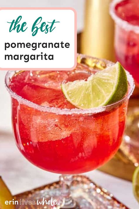 Try this refreshing and tangy pomegranate margarita! It’s a fruity twist on the classic margarita that’s just as vibrant in taste as it is in color. Perfect for those evenings when you’re in the mood for a little something special, this pomegranate margarita recipe is sure to become one of your favorite go-to cocktails! Pomegranate Margarita Recipe Pitcher, Pomegranate Margarita Recipe, Watermelon Kombucha, Pomegranate Margarita, Simply Lemonade, Pomegranate Recipes, Watermelon Margarita, Easy Drink Recipes, Classic Margarita