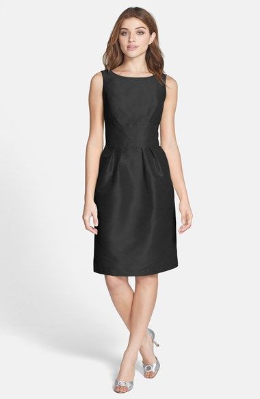 Alfred Sung Boatneck Sheath Dress | Nordstrom Black Boat Neck Dress, Boatneck Dress, Silver Cocktail Dress, Lil Black Dress, Alfred Sung, Plum Dress, Silver Cocktail, Dress Work, Boat Neck Dress