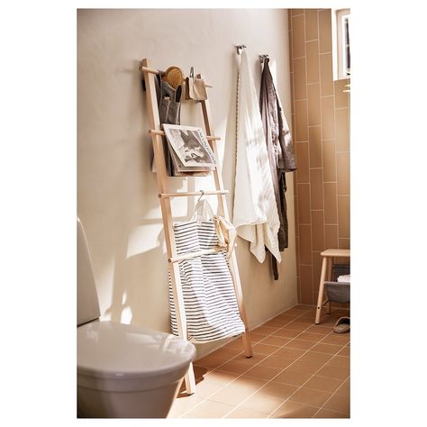 VILTO Towel stand - birch - IKEA Ikea Vilto, Diy Bathroom Storage, Towel Stand, Apartment Makeover, Wet Floor, Apartment Bathroom, Shelf Unit, Ikea Furniture, Mirror Cabinets