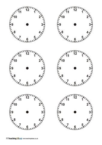 Sample Of Invitation Letter, Blank Clock Faces, Blank Clock, Clock Worksheets, Clock Face Printable, Clock Printable, Teaching Clock, Learning Clock, Clock Template