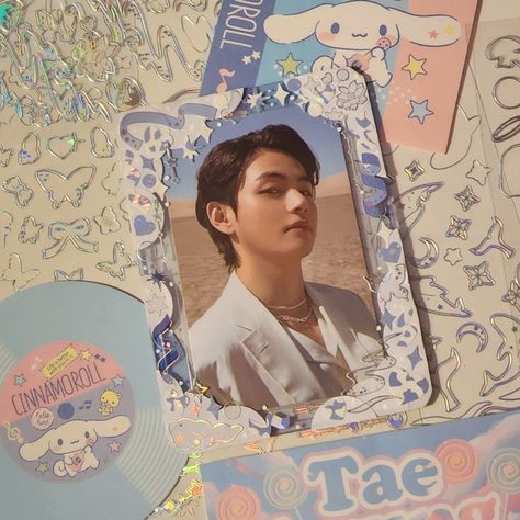 K Pop Photocards Decoration, Kpop Photocard Deco, Photocard Deco Ideas, Deco Toploader Ideas, K Pop Toploader, Photocard Decoration, Photocard Deco, Kpop Deco, Blue Toploader Deco