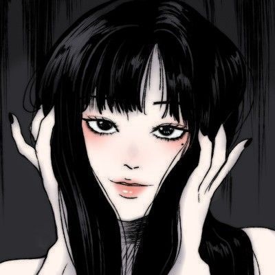 Pin on Cute icons Tomie Kawakami, Anime Covers, Pink Anime, Junji Ito, Long Black Hair, Long Black, Cute Icons, Ideas Style, Anime Icons