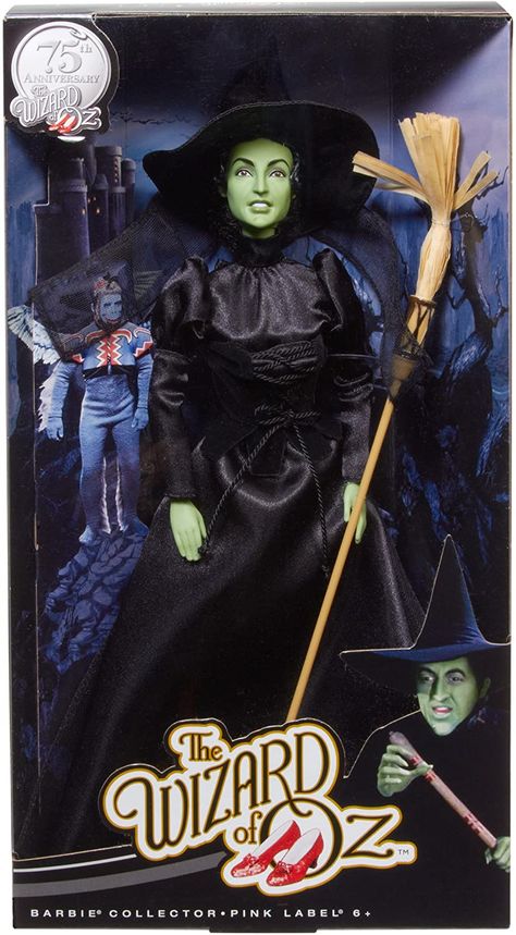 Wizard Of Oz Toys, Wizard Of Oz Wicked Witch, Wizard Of Oz Collectibles, Wizard Of Oz Dolls, Margaret Hamilton, Barbie 2000, Wicked Witch Of The West, Witch Of The West, The Wonderful Wizard Of Oz