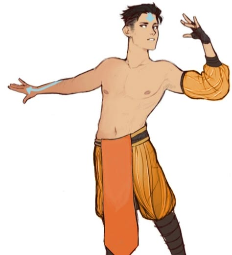 Air Bender Character Design, Air Nomads Avatar, Air Nomad Outfit, Avatar The Last Airbender Character Design, Air Bender Oc Male, Airbender Oc Male, Atla Oc Male, Avatar The Last Airbender Oc Air Bender, Avatar Airbender Oc