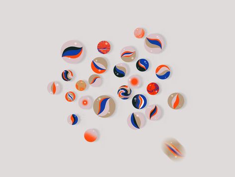 Marbles by Alessia Margarita on Dribbble Marbles Illustration, Dribbble Design, Holiday Campaign, Graphic Design Studios, Marble Texture, Marble Design, Illustration Inspiration, Freelance Illustrator, Media Design