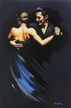 Tango Art, Dancing Art, Dance Paintings, Shall We Dance, Rhinestone Art, Silk Art, Dance Photos, Dance Art, Dance Pictures