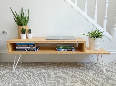 Bamboo Tv Stand, Tv Rack Minimalist, Modern Tv Unit, Cost Sheet, Midcentury Tv Stand, Minimalist Dekor, Tv Unit Design Modern, Table Minimalist, Mid Century Modern Tv Stand