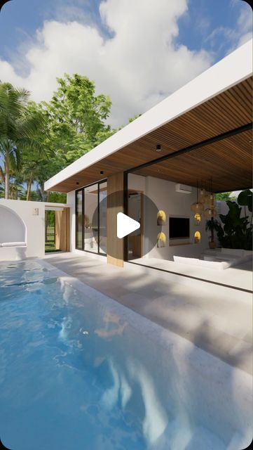 BALI ARCHITECT & CONSTRUCTION on Instagram: "Inside the hottest investment villa in Bali!  This stunning holiday rental home is designed as a lucrative investment, offering convenience and style, with plenty of space to work, relax, and play. Priced at just $399K USD, this is the ideal investment in a sought-after location in Pererenan, Bali. It is the last villa left, so don’t miss your chance, contact us today!  📍Location: Casa Petak 3BR Designed and built by @balitecture  If you are interested in building your own dream villa in Bali, get in touch with @balitecture for all your architecture and construction needs." Modern Minimalist Beach House, Bali Homes Architecture, Bali Style Home House Plans, Bali House Design Villas, Villa Bali Design, Bali Home Design, Bali House Design, Bali Villa Interior, Bali Villa Design