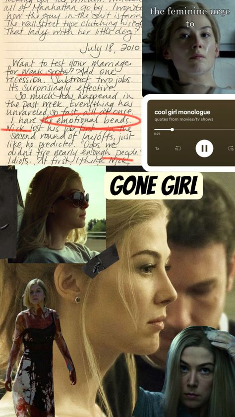 #gonegirl #insaneera #amydune #idkhowtousethis in my insane amy dune era 🤭🤭 Gone Girl Wallpaper, Amy Dunne Costume, Amy Dune, Gone Girl Quotes, Dune Quotes, Amy Dunne, Amazing Amy, David Fincher, Rosamund Pike