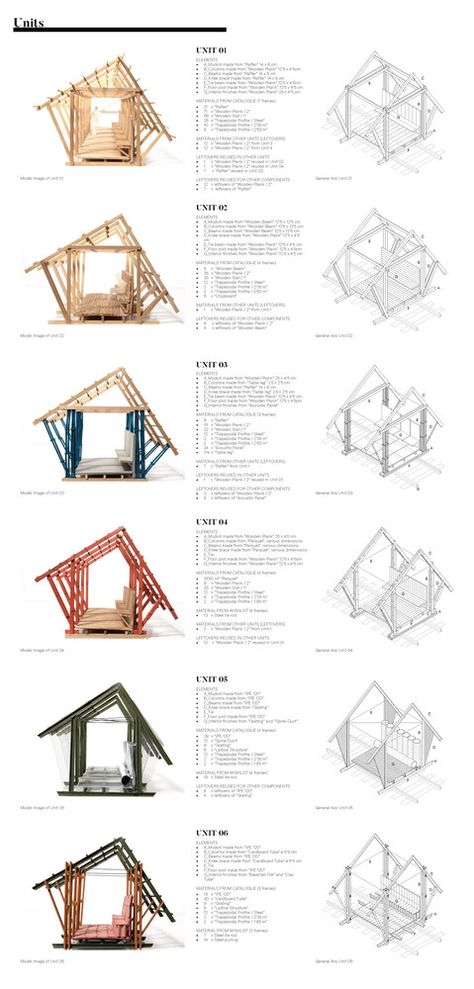 Gallery of Architekturwoche Basel Reveals the Design of Inaugural Basel Pavilion Made of Recycled Building Components - 4 Recycled Building, Outdoor Play Ideas, Tactical Urbanism, Wooden Pavilion, Building Components, Temporary Architecture, Micro Homes, Vinyl Room, Thesis Ideas