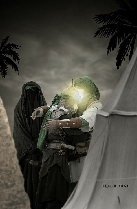 Ali Bin Abi Thalib Art, Battle Of Karbala, Ali Bin Abi Thalib, Printable Islamic Art, Imam Hassan, Karbala Pictures, Religious Photos, Blur Background Photography, Nabi Muhammad