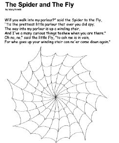 The spider and the fly poem - Google Search Spider Poem, The Spider And The Fly, Spider Lessons, Spider And The Fly, Spider Unit, Reverse Plank, Time Poem, Halloween Poems, Read Aloud Activities