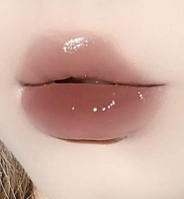 🦇 Lip References, Asian Makeup Style, Natural Lipstick Colors, Pretty Lips, Rosy Lips, Healthy Lips, Cherry Lips, Overlays Transparent, Jelly Nails