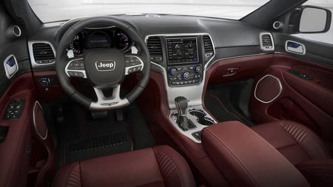 2018 Jeep Grand Cherokee Trackhawk interior Photo 1 Trackhawk Interior, Jeep Trackhawk, Jeep Grand Cherokee Trackhawk, Hellcat Engine, Jeep Srt8, Jeep Wrangler Lifted, Jeep Grand Cherokee Srt, Lifted Jeep, Jeep Patriot