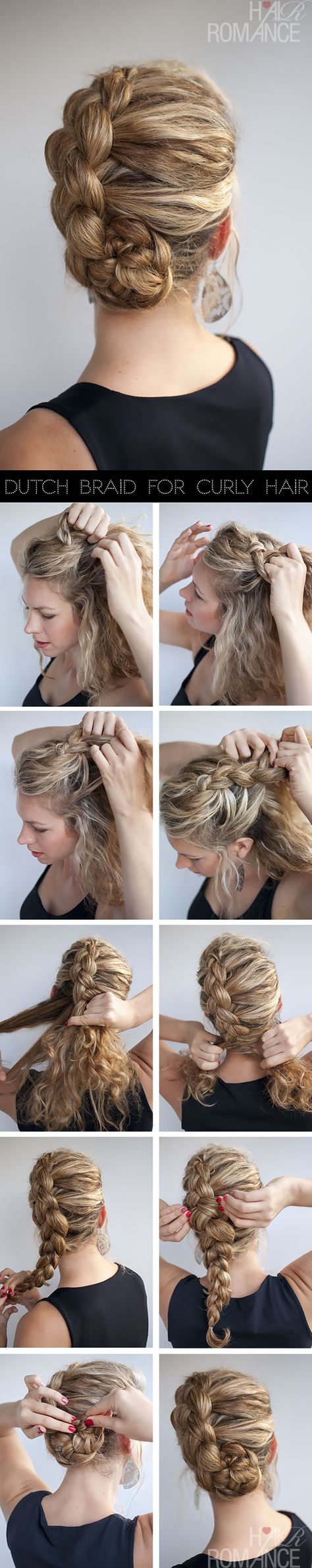 Diy Wedding Hair, Hair Romance, Curly Hair Tutorial, Hair Bun Tutorial, Hair Dos, Hair Updos, Diy Hairstyles, Bun Hairstyles, Pretty Hairstyles