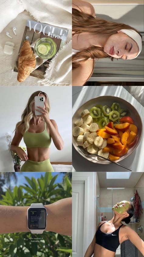 Healthy Astethic Girl, Health Habits Lifestyle, Healthy That Girl Aesthetic, Wellness Girl Era, Health Wellness Girl Aesthetic, That Girl Aesthetic Healthy, Focus On Myself Aesthetic, Focusing On Yourself Aesthetic, That Girl Inspiration