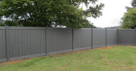 Grey Fence Paint, Grey Fence, Grey Fences, Barbed Wire Fencing, Fence Installation, Mildew Stains, Yard Fence, Fencing & Gates, Fence Styles