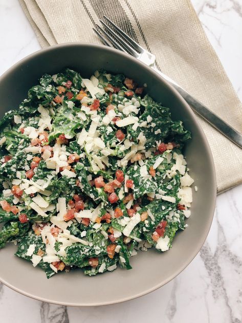 Tangy Kale Salad - Eat. Be Fit. Explore. Keto Kale Salad, The Best Keto Recipes, Salad Keto, Best Keto Recipes, Kale Salad Recipes, Kale Recipes, Low Carb Sides, Keto Side Dishes, Keto Diet Menu