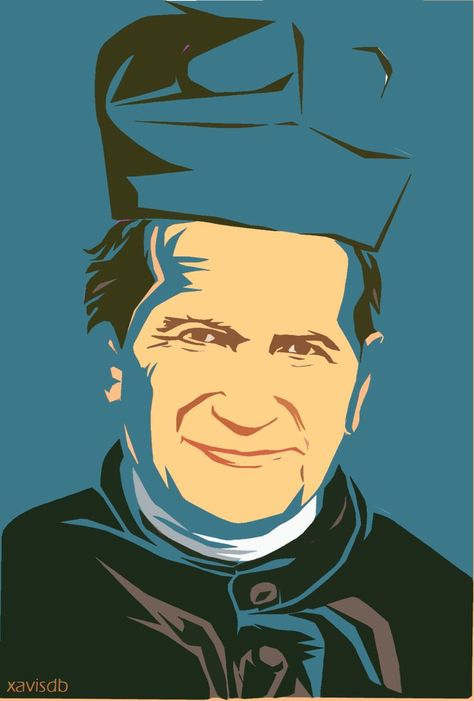 John Bosco, St John Bosco, Don Bosco, St John, Historical Figures, Jesus, Movie Posters, Art, Film Posters