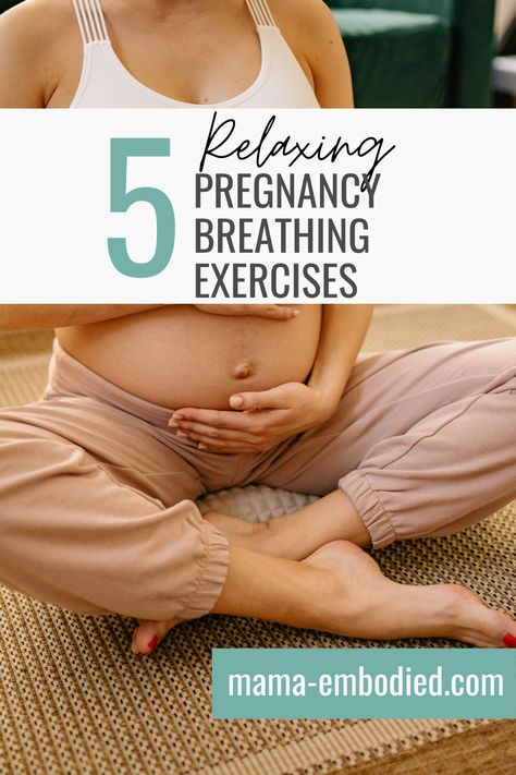 360 Breathing Pregnancy, Labor Meditation, Pregnancy Breathing Exercises, Pregnancy Meditation, Breathing Exercises For Labor, Labor Breathing Techniques, Breathing Techniques For Labor, Pregnancy Care Package, Prenatal Yoga Poses