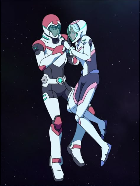 Keith holding Princess Allura protectively in his arms and flying into space from Voltron Legendary Defender Voltron Princess Allura, Ally Aesthetic, Voltron Screenshots, Voltron Oc, Allura Voltron, Voltron Allura, Monty Python's Flying Circus, Black Pearl Ship, Keith And Allura