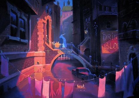 Pixar Concept Art, Concept Art Landscape, Concept Art Sketches, Background Inspiration, Animation Disney, Color Script, Color Mood, Disney Concept Art, Monster Concept Art