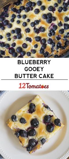 Blueberry Gooey Butter Cake, Gooey Cake, Tv Recipes, Gooey Butter Cake, Butter Cake Recipe, Blueberry Desserts, Dessert Simple, Meat Dinners, Summer Dessert Recipes