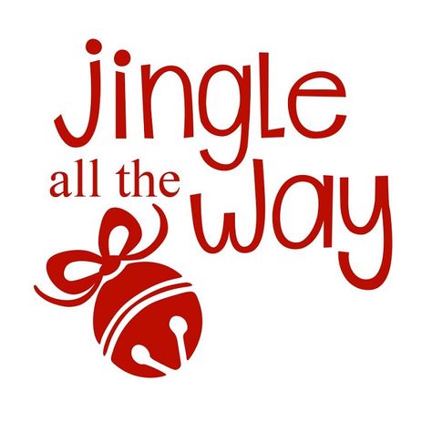 Jingle All The Way Svg Free, Jingle All The Way Sign, Xmas Letter, Cute Christmas Backgrounds, Cricut Svg Files Free, Free Cut Files, Cricut Free, Free Svg Cut Files, Jingle All The Way