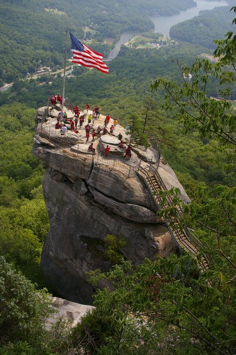 Chimney Rock State Park is a state park in Chimney Rock, Rutherford County, North Carolina in the United States. Chimney Rock North Carolina, North California, Chimney Rock State Park, Fairfax Virginia, Chimney Rock, Itinerary Planner, Charleston Travel, Lake Lure, Panoramic Photography