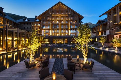 Photography: courtesy of The Chedi Andermatt Chedi Hotel, Hotel In Switzerland, Chedi Andermatt, Therme Vals, Hotel Pictures, Luxury Europe, Chalet Christmas, Mountain Lodges, Ski Hotel