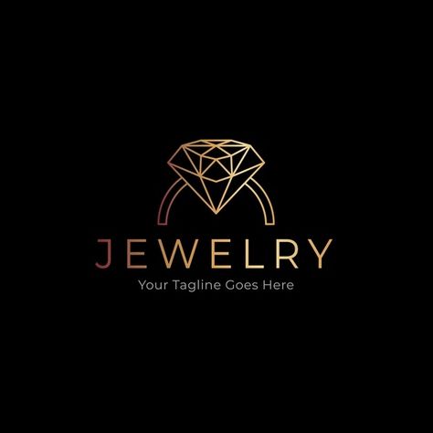 Jewellery Logo Design Ideas Aesthetic, Make Logo Design Free, Jewellery Business Logo, Logo For Jewellery Business, Jewelry Logo Design Ideas, Jewellery Logo Design Ideas, Jewelry Logos, Jewelry Logo Ideas, Gem Logo