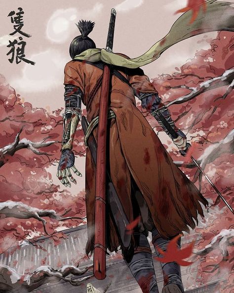 ~Yuedong Yuedong Corrupted Monk, Guerriero Samurai, Sekiro Shadows Die Twice, Ronin Samurai, Arte Ninja, Samurai Wallpaper, Samurai Artwork, Ninja Art, Dark Souls Art