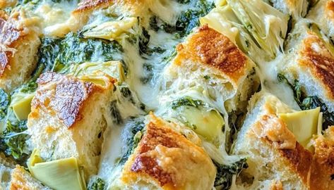 Spinach Garlic Meatballs Stuffed with Mozzarella - NorthEast Nosh Recipes Spinach And Cheese Calzone, Spinach Stuffed Pastry, Spinach Puffs Recipe, Stuffed Pastry, Cheese Calzone, Spinach Puffs, Pastry Dinner, Garlic Meatballs, Baked Chicken Meatballs