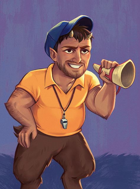 Character profile of Gleeson Hedge, coach and satyr appearing in the Heroes of Olympus and Trials of Apollo series by Rick Riordan. Coach Hedge, Percy Jackson Drawings, The Lost Hero, Heroes Book, Frank Zhang, Jason Grace, Trials Of Apollo, Percy Jackson Characters, Leo Valdez