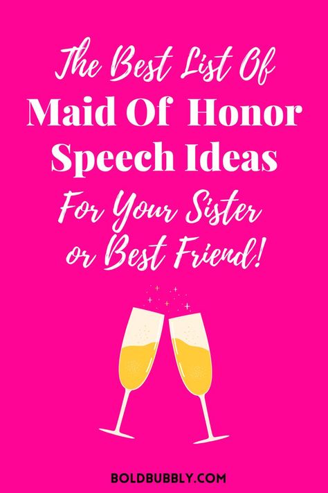 maid of honor speech Maid Of Honor Speech Ideas, Maid Of Honor Speech Examples, Matron Of Honor Speech, Speech Examples, Speech Outline, Hen Night Ideas, Made Of Honor, Maid Of Honor Speech, Bachelorette Party Weekend