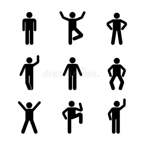 Man people various standing position. Posture stick figure. Vector illustration , #ad, #Posture, #stick, #figure, #position, #Man #ad Posture Stick, Retro Games Wallpaper, Person Silhouette, Wet Floor Signs, Funny Vintage Ads, Person Icon, Human Icon, Naruto And Sasuke Wallpaper, Stick Figure Drawing