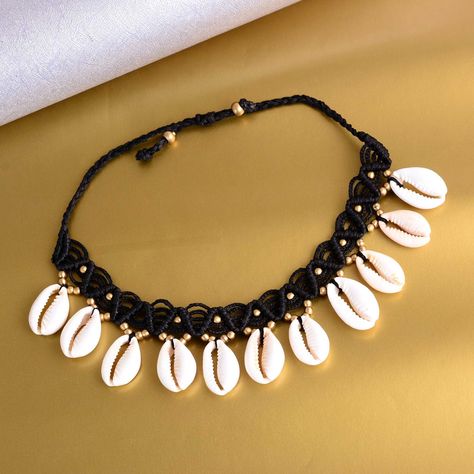 Cowrie shell necklace