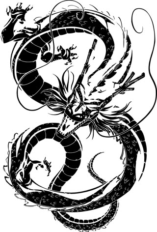 DragonBall Z Shenron Back Tattoo Dragonball Z Dragon Tattoo, Shenron Back Tattoo, Shenron Tattoo Stencil, Shenron Drawing, Shenlong Tattoo, Dragonball Z Tattoo, Shenron Tattoo, Sheng Long, Dbz Tattoo