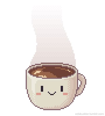 Coffee Pixel Gif, Coffee Pixel Art Gif, Cute Icons Gif, Notion Icon Gifs, Coffee Pixel Art, Notion Icon Gif, Cute Png Gif, Pixel Gif Png, Notion Gif